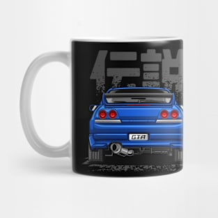 Monster Skyline GTR R33 (Paradise Blue) Mug